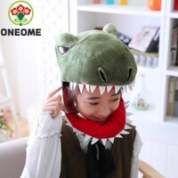 Oneome Mũ đội đầu Khủng long Cá mập Đạo cụ chụp ảnh Quà tặng sinh nhật