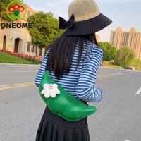 Oneome Túi Nhỏ Dễ Thương Hình Đậu Hà Lan Trẻ Em Thường Ngày