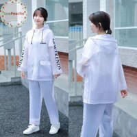 Onepeache 2 Chiếc Áo Mưa Hai Cửa Chống Thấm Nước Có Dây Kéo Và Khóa Dành Cho Nam Nữ Thích Hợp Cho Đi Xe Máy Xe Đạp VN
