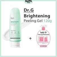 OnePick) Gel tẩy tế bào chết thuần thực vật ít gây kích ứng Dr.G thành phần dưỡng ẩm và dẫn xuất vitamin C [Dr.G Brightening Peeling Gel 120g]