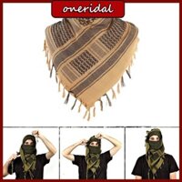 Oneri Ả Rập Shemagh Neckwrap Ả Rập Khăn trùm đầu sa mạc Khăn che mặt chống bụi Khăn quàng cổ