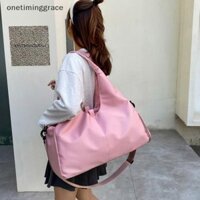 Onetiminggrace Yoga Thảm Tập Gym Túi Xách Thể Thao Dành Cho Nữ Túi Tập Luyện Nam Dung Tích Lớn Du Lịch Tập Thể Dục Túi Tote Yoga Bơi Vai Túi OTR