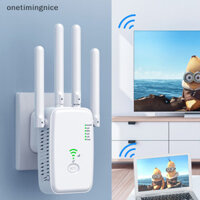 Onetimingnice 300Mbps Bộ lặp WiFi không dây Bộ lặp tín hiệu WiFi Băng tần kép 2.4G 5G Ăng-ten mở rộng WiFi Bộ khuếch đại mạng WPS Router OTN