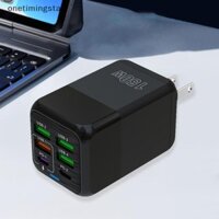 Onetimingstar 150W 6 cổng 4USB + 2TYPE-C Sạc Cho Iphone Android Dành Cho Samsung Xiaomi Huawei PD Sạc Siêu Nhanh Bộ Chuyển Đổi Nguồn Chuyến Công Sở OTS