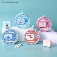 Onetimingsuper Sanrio Hello Kitty Hoạt Hình Dễ Thương Tai Nghe Không Dây Tai Nghe Doremon Tai Nghe Tai Nghe Cho IPhone Cho Samsung Xiaomi OTU