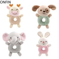 ONFIN Dễ thương Sáng Tạo Đồ chơi giác ngộ Đồ chơi nhồi bông Đồ chơi huấn luyện khả năng nắm bắt Thỏ Đồ chơi xe đẩy em bé Đồ chơi lục lạc cho bé Vòng tay trẻ sơ sinh Đồ chơi giường
