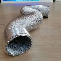 Ống bạc máy hút mùi D150mm x 10m