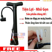 Ống Bơm Xe Máy , Xe Đạp - Tiện Dụng Nhỏ Gọn, Thân Ống Làm Từ Sắt Siêu Bền Cao Cấp