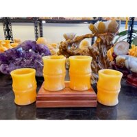 Ống Bút Trúc Đá Ngọc Hoàng Long Phong Thuỷ