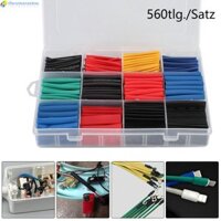 Ống cách nhiệt 560 CÁI Phụ kiện cáp Ống co nhiệt chống cháy