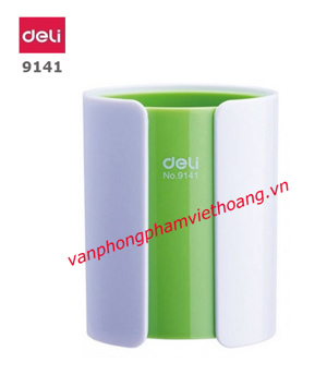 Ống cắm bút tròn Deli 9141