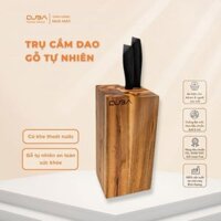Ống cắm dao/ Trụ gác dao bằng gỗ
