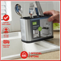 Ống Cắm Đũa Hộp Đựng Đũa Thìa Dao Kéo Inox Cao Cấp 4 Ngăn