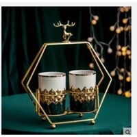Ống cắm đũa sứ