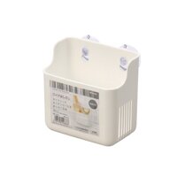 Ống cắm đũa thìa hút chân không màu trắng - Hàng Nội Địa Nhật