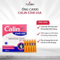 Ống Canxi Calin Fobe Phát Triển Chiều Cao Cho Trẻ, Giảm Tình Trạng Còi Xương N1