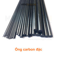 Ống Carbon tròn đặc 2mm dài 1m