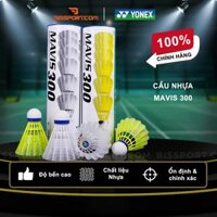 Ống Cầu Lông Nhựa Yonex Mavis 300 Chính Hãng - 6 Quả - Siêu Bền - Ổn Định Cao