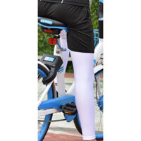 Ống chân chống nắng lụa mát cao cấp Anmeilu TT003 Xỏ chân chống tia UV UPF 50+ Tât chống nắng tdh11