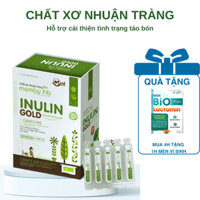 Ống Chất Xơ Nhuận Tràng INULIN GOLD- Hỗ trợ giảm táo bón . Hộp 20 Ống
