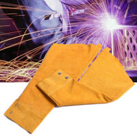 Ống Che Tay – Xà Cạp Che Tay Bằng Da Bò Chịu Mài Mòn Chống Bỏng Cho Thợ Hàn