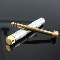 Ống chữa cháy bằng đồng thau Tránh bỏng Bạc / đen chống ăn mòn 13 * 2 * 2CM