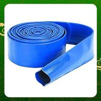 Ống cốt dù mềm xanh Ống bạt vải phi 50 ,80 cuộn 15 mét cho máy bơm nước