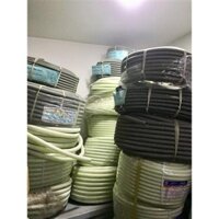 Ống đàn hồi/ Ruột gà (nhựa). 50 m, 40 m. Màu Trắng. Phi 16-20-25