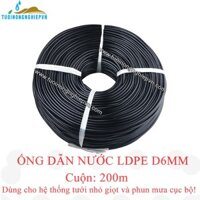 Ống dẫn nước PE 6mm (Combo 50m)