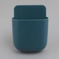 Ống Dán Tường, Kệ Để Đồ Đa Năng, Với Miếng Dán 3M Không Khoan Đục Tường, Tiện Dụng, Gọn Gàng. TakyHome 4004 - Màu Xanh