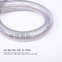 Ống dây thép 6 phút 1 inch 2 inch 3 inch ống nước dày đường kính lớn trong suốt chống đóng băng ống