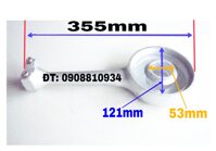 ỐNG ĐIẾU BẾP GAS KHÒ 355MM   -  Mã sản phẩm: P0000458