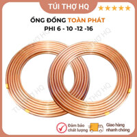 Ống đồng điều hòa, máy lạnh Toàn Phát (chính hãng) (1 cuộn 15 mét)