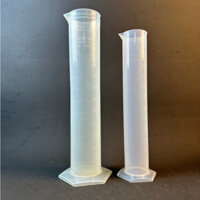 Ống đong nhựa chia vạch trắng khắc nổi ONELAB 1000ml, 2000ml - LABHN