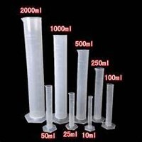 Ống đong nhựa vạch trắng 500ml, 1000ml, 2000ml
