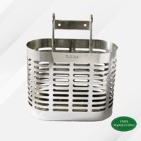Ống đũa bầu 2 ngăn inox cao cấp - Giỏ đựng muỗng đũa 2 ngăn inox 304 cao cấp