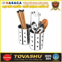 Ống Đũa Đôi Tròn Inox Tovashu 304 MC1 (Inox 304, Bảo hành 20 năm)
