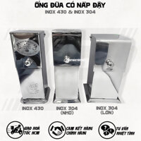 Ống Đũa Inox Có Nắp Đậy - Inox 430 & Inox 304
