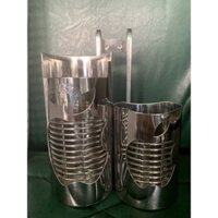 Ống đũa muỗng 2 ngăn inox 304