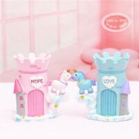 Ống đựng bút hình Lâu Đài Kì Lân, giá đỡ bút Unicorn