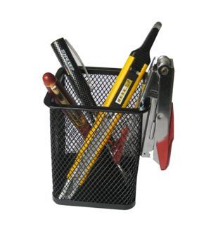 Ống đựng bút vuông kim loại Toppoint HY6804