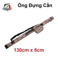 Ống Đựng Cần Câu Đơn Đài, Bao Đựng Cần Câu Đài Rằn Ri 1m3 Kèm Túi Đựng Phụ Kiện