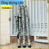 Ống đựng cần rằn ri đi kèm 1 túi đựng phụ kiện câu đài