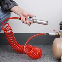 Ống dụng cụ khí nén POKINGE, Ống xoắn ốc lò xo bằng kính thiên văn áp suất cao 8 * 5mm, Dụng cụ nén khí Khớp nối nhanh Bộ phận dụng cụ điện ống máy nén khí dài 6M 9M 12M