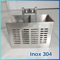 Ống đựng đũa Inox 304 vuông 1 / 2 / 3 ngăn - Hàng Việt Nam