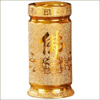 Ống Đựng Nhang Bàn Thờ Kim Sa (18cm)