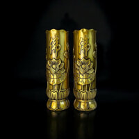 ống đựng nhang bằng đồng-đồ đồng phong thuỷ thờ cúng - dụng cụ đựng nhang bằng đồng