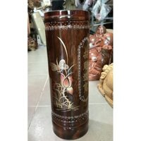 Ống Đựng Nhang Gỗ Cao 25cm