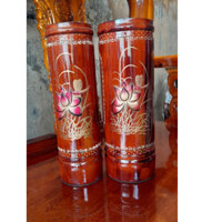 Ống Đựng Nhang Gỗ Cao 30cm