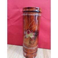 ống đựng nhang gỗ